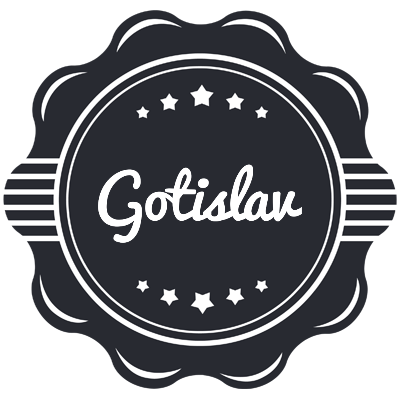 Gotislav badge logo