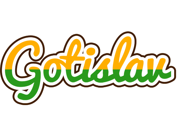 Gotislav banana logo