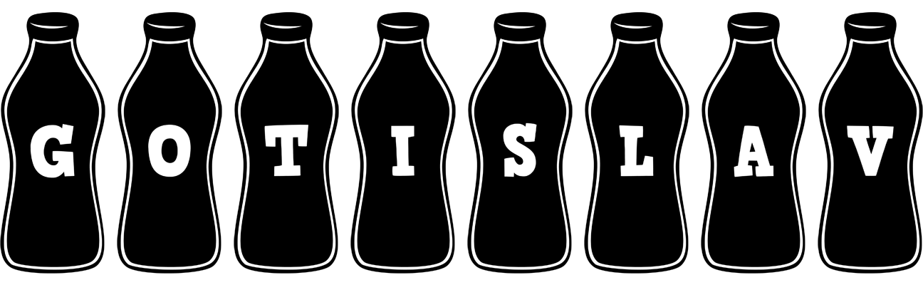 Gotislav bottle logo