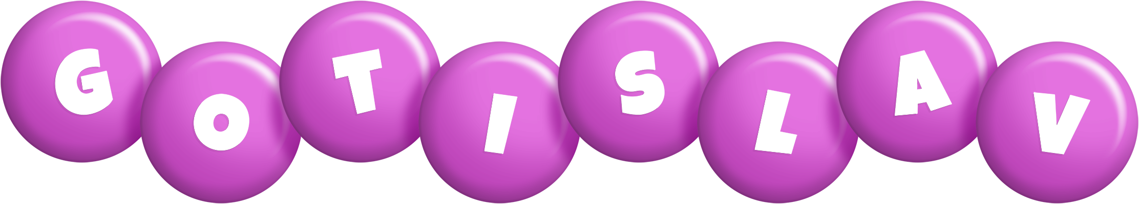 Gotislav candy-purple logo