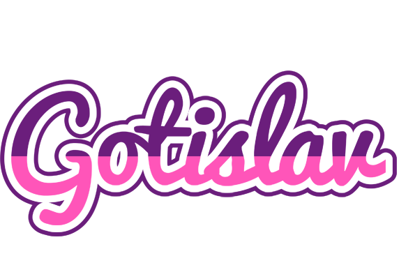 Gotislav cheerful logo