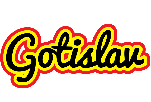 Gotislav flaming logo