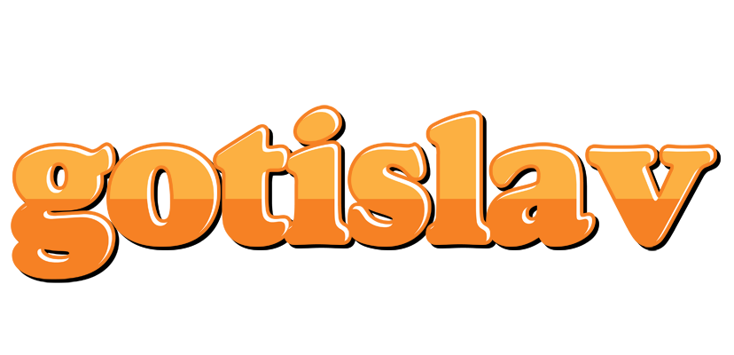 Gotislav orange logo