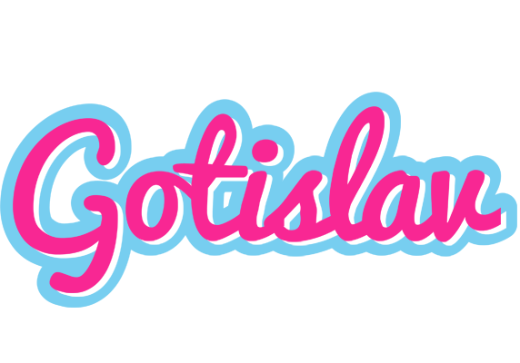 Gotislav popstar logo