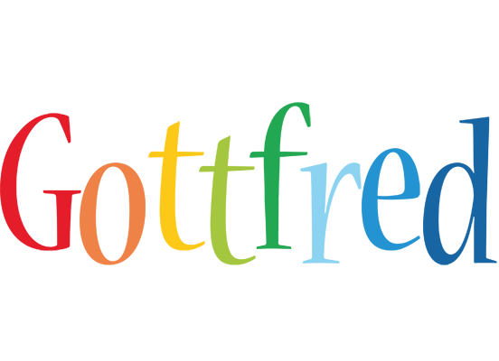 Gottfred birthday logo