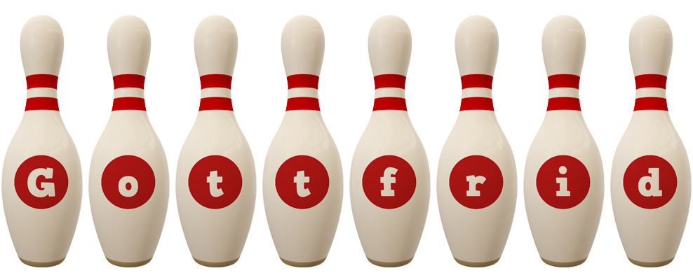 Gottfrid bowling-pin logo