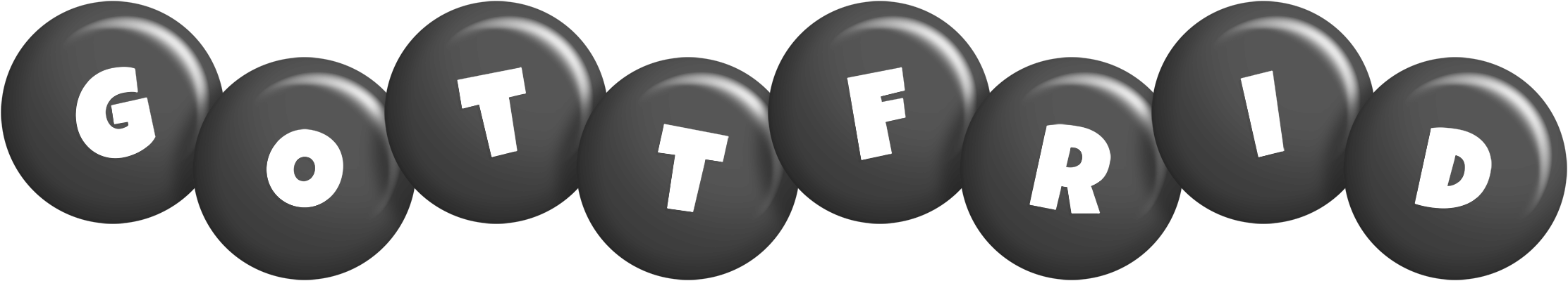 Gottfrid candy-black logo