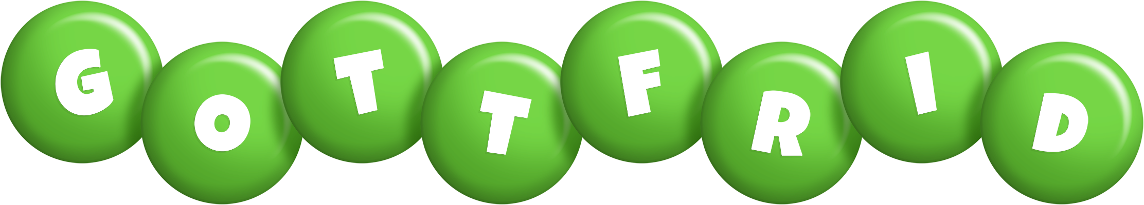 Gottfrid candy-green logo