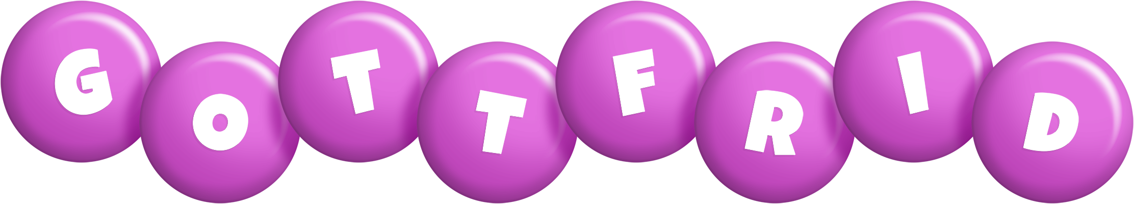 Gottfrid candy-purple logo