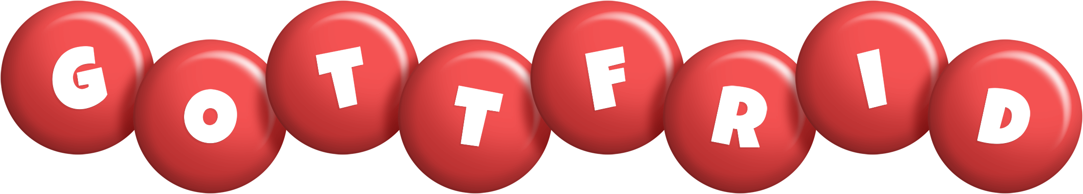 Gottfrid candy-red logo