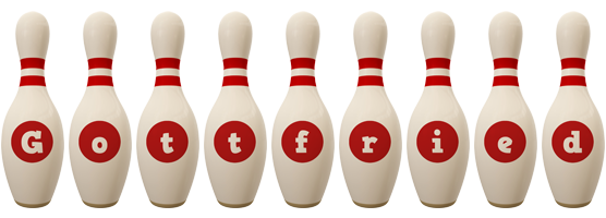 Gottfried bowling-pin logo