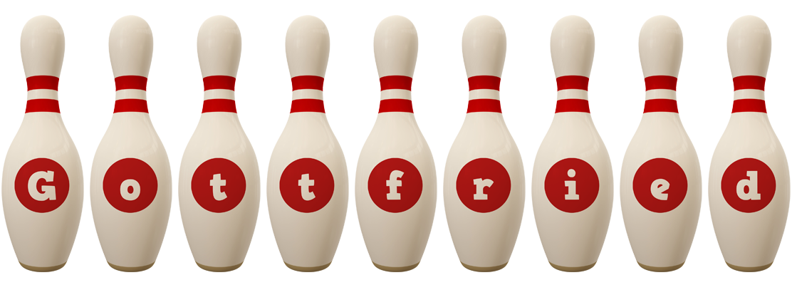 Gottfried bowling-pin logo