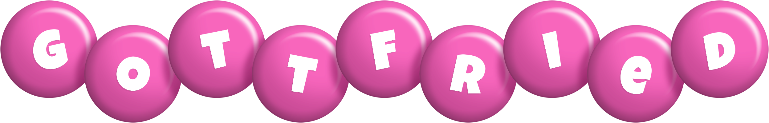 Gottfried candy-pink logo