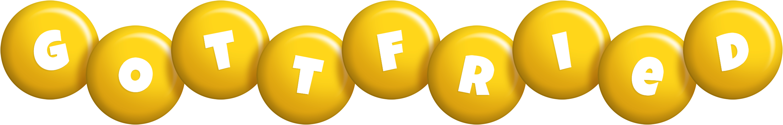 Gottfried candy-yellow logo