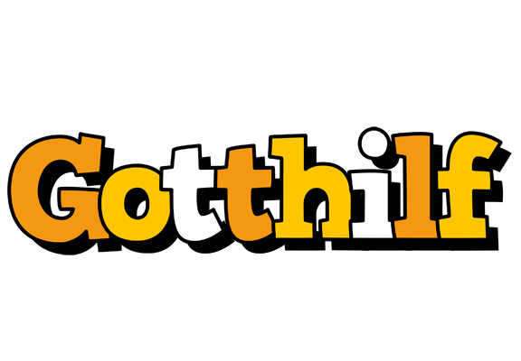 Gotthilf cartoon logo
