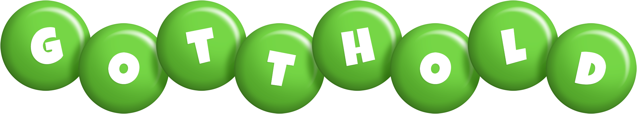 Gotthold candy-green logo