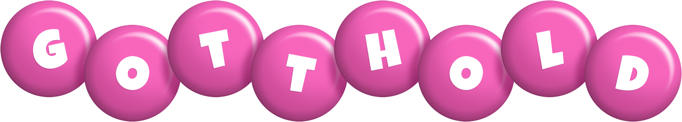 Gotthold candy-pink logo