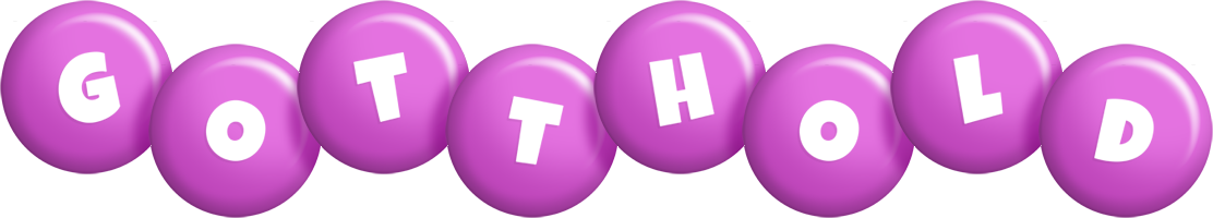 Gotthold candy-purple logo