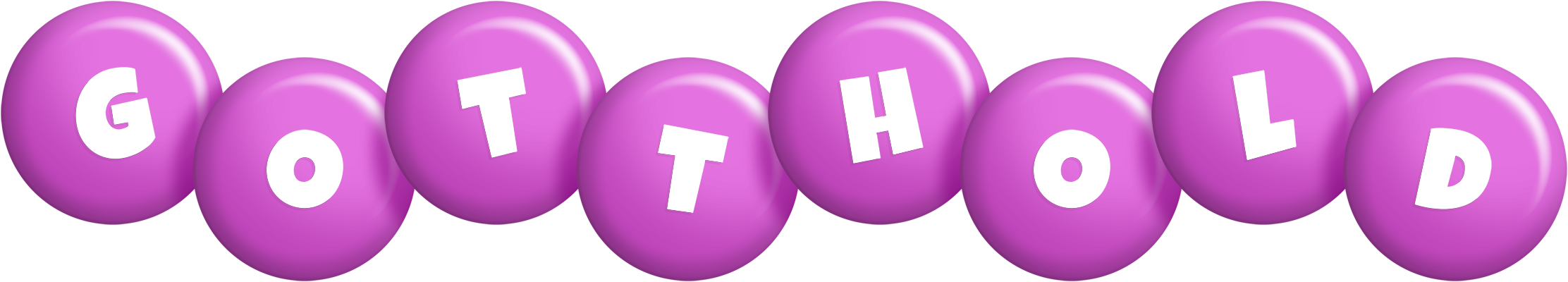 Gotthold candy-purple logo