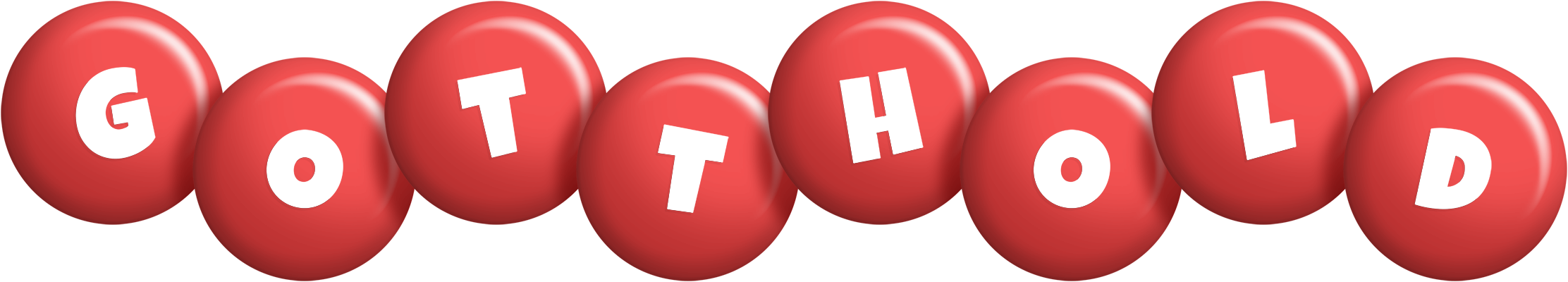 Gotthold candy-red logo