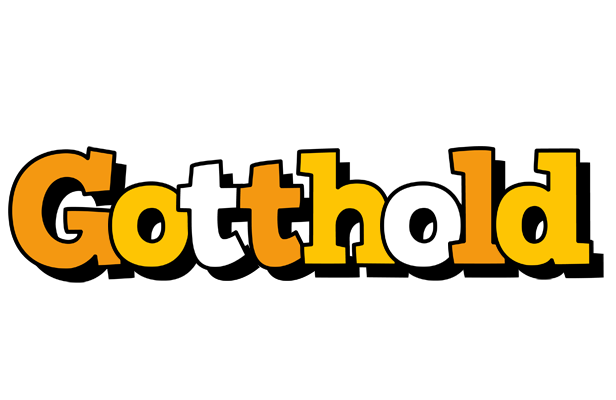 Gotthold cartoon logo