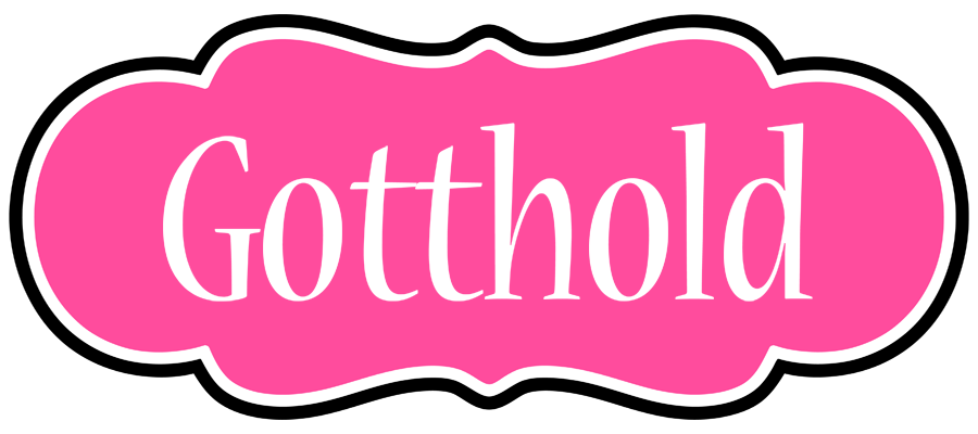 Gotthold invitation logo