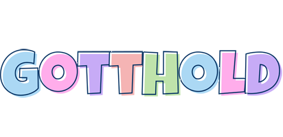 Gotthold pastel logo