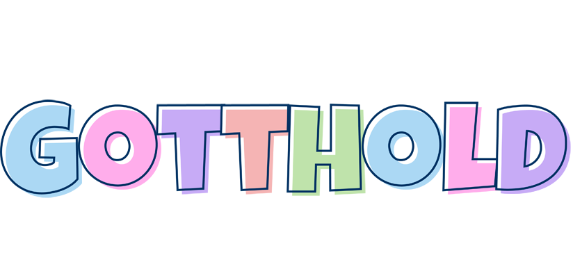 Gotthold pastel logo