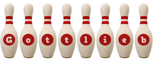 Gottlieb bowling-pin logo