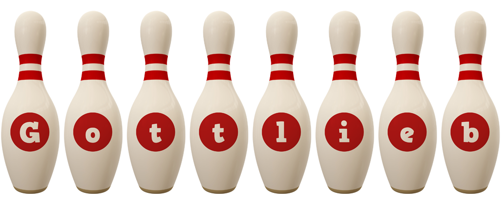 Gottlieb bowling-pin logo