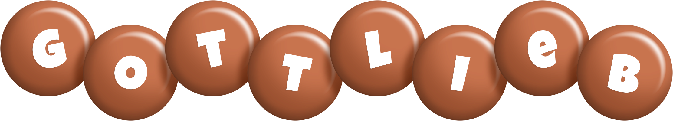 Gottlieb candy-brown logo