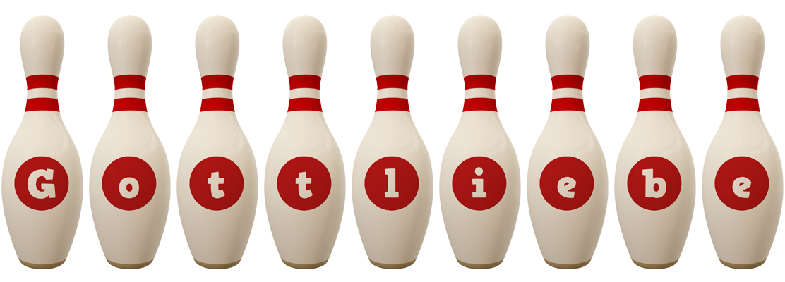 Gottliebe bowling-pin logo