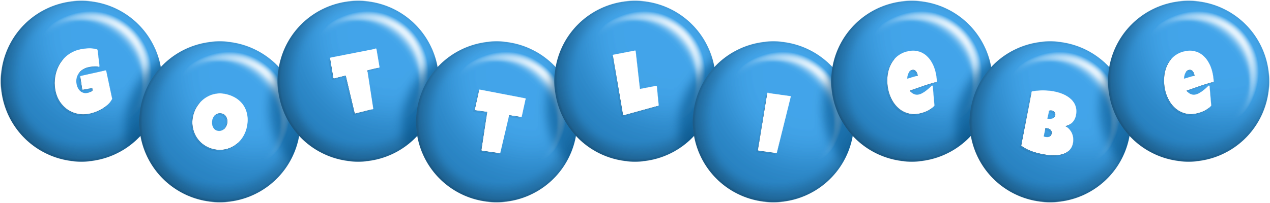 Gottliebe candy-blue logo