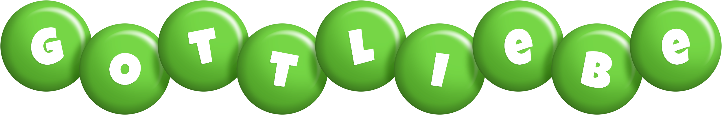 Gottliebe candy-green logo