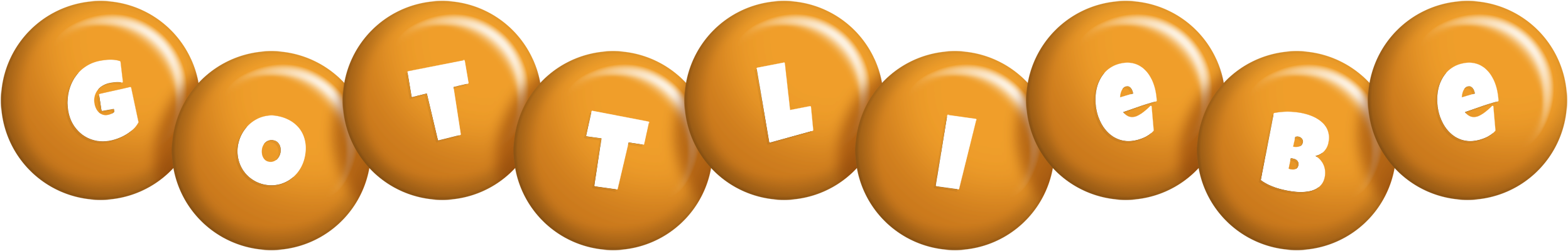 Gottliebe candy-orange logo