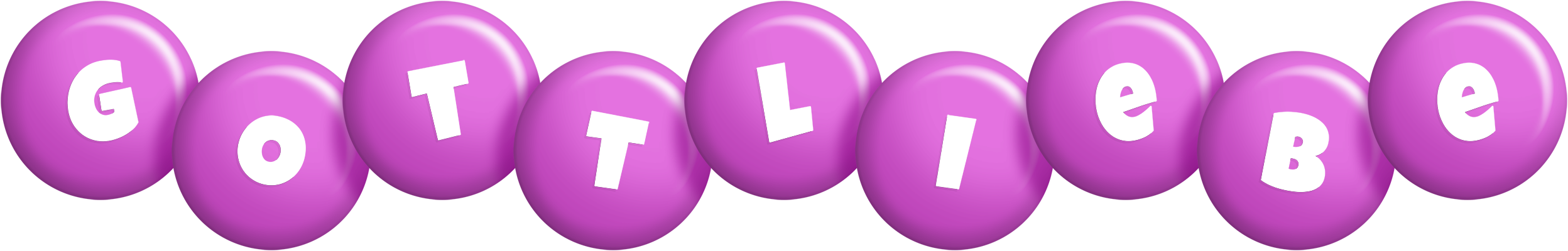 Gottliebe candy-purple logo