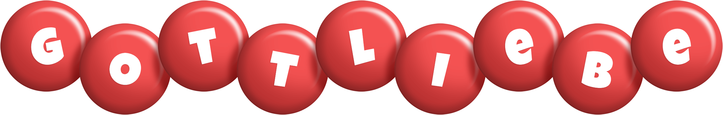 Gottliebe candy-red logo