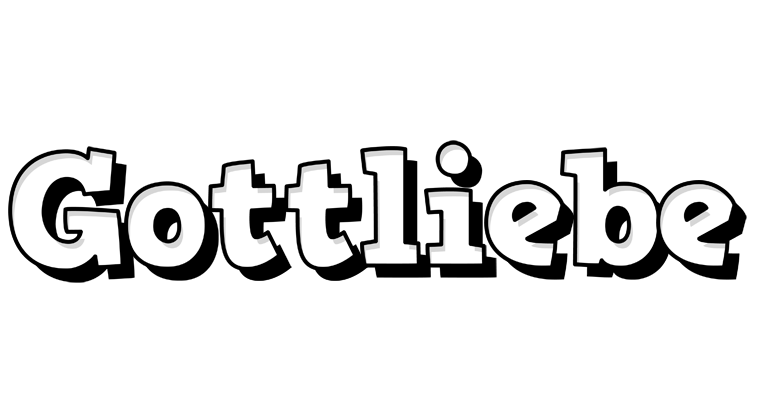 Gottliebe snowing logo