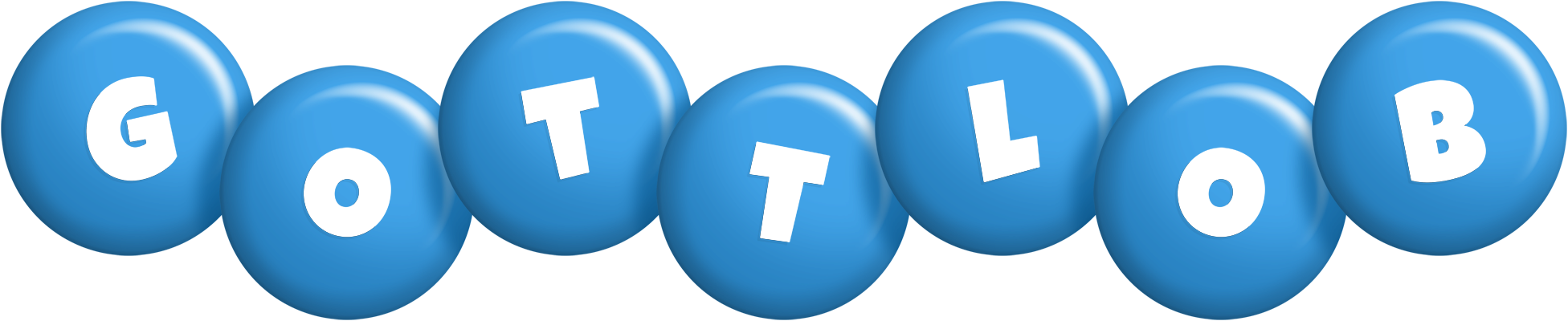 Gottlob candy-blue logo