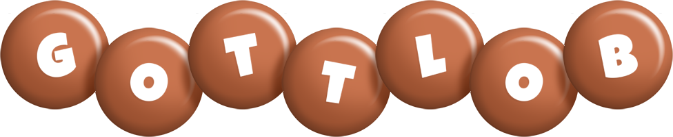 Gottlob candy-brown logo