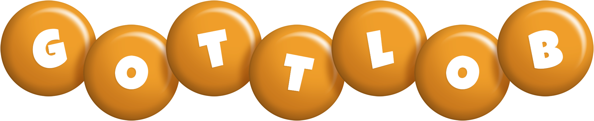 Gottlob candy-orange logo