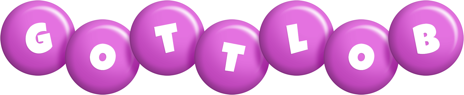 Gottlob candy-purple logo