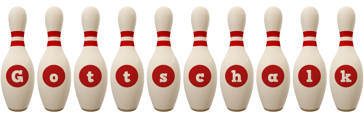 Gottschalk bowling-pin logo