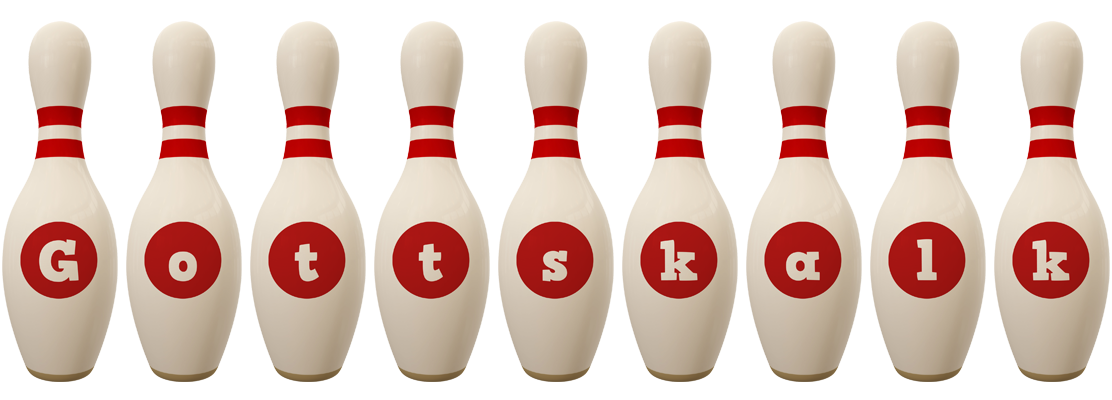 Gottskalk bowling-pin logo