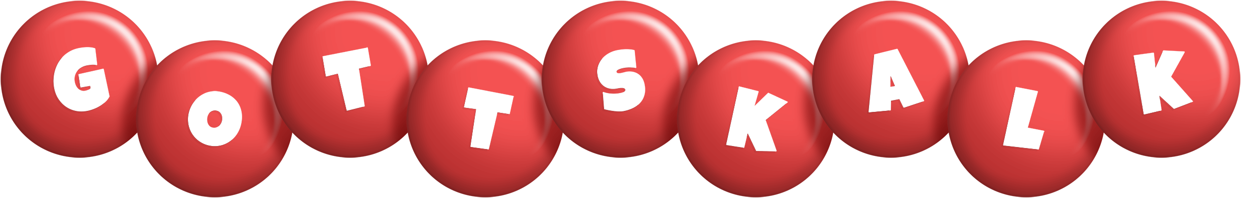 Gottskalk candy-red logo