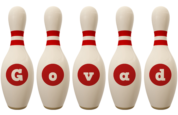 Govad bowling-pin logo