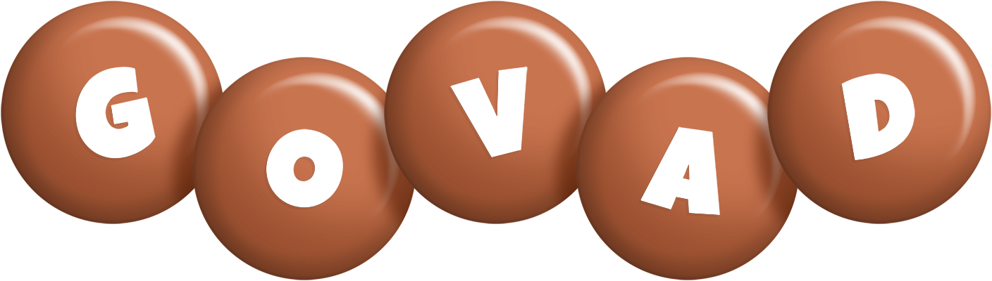 Govad candy-brown logo