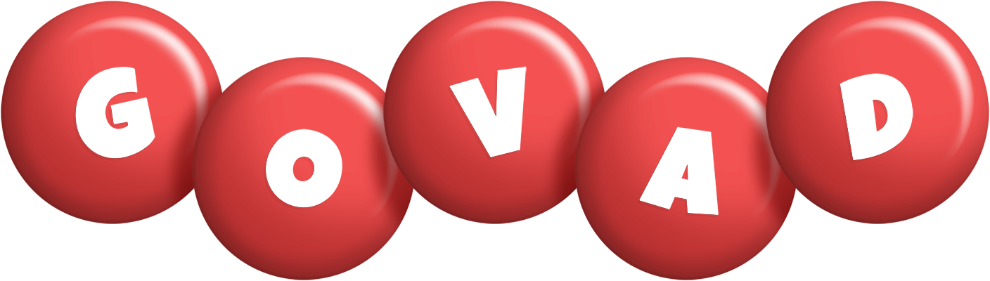 Govad candy-red logo