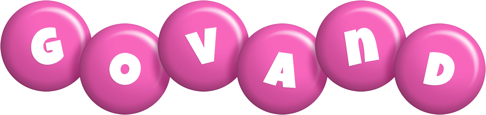 Govand candy-pink logo