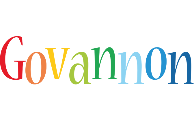 Govannon birthday logo